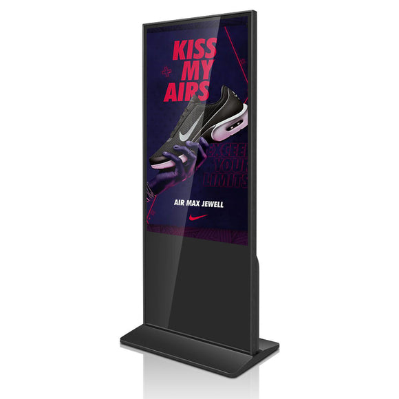 65 Inch TV LCD Advertising Screen Floor-Standing Digital Signage Display